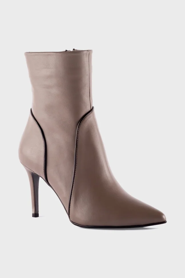 SKB-001 Mink Leather Women's Boots